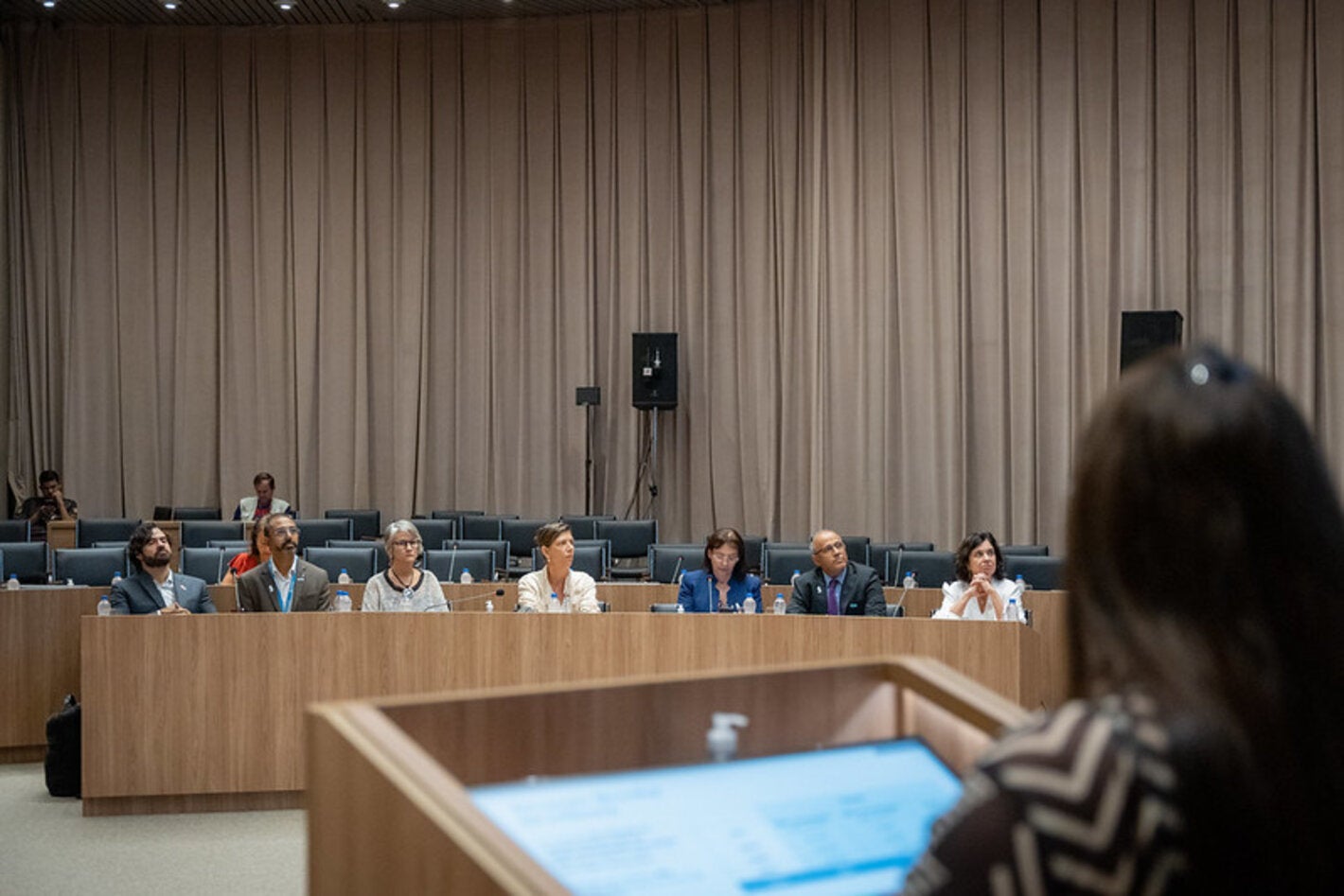 Lançamento - mesa de autoridades