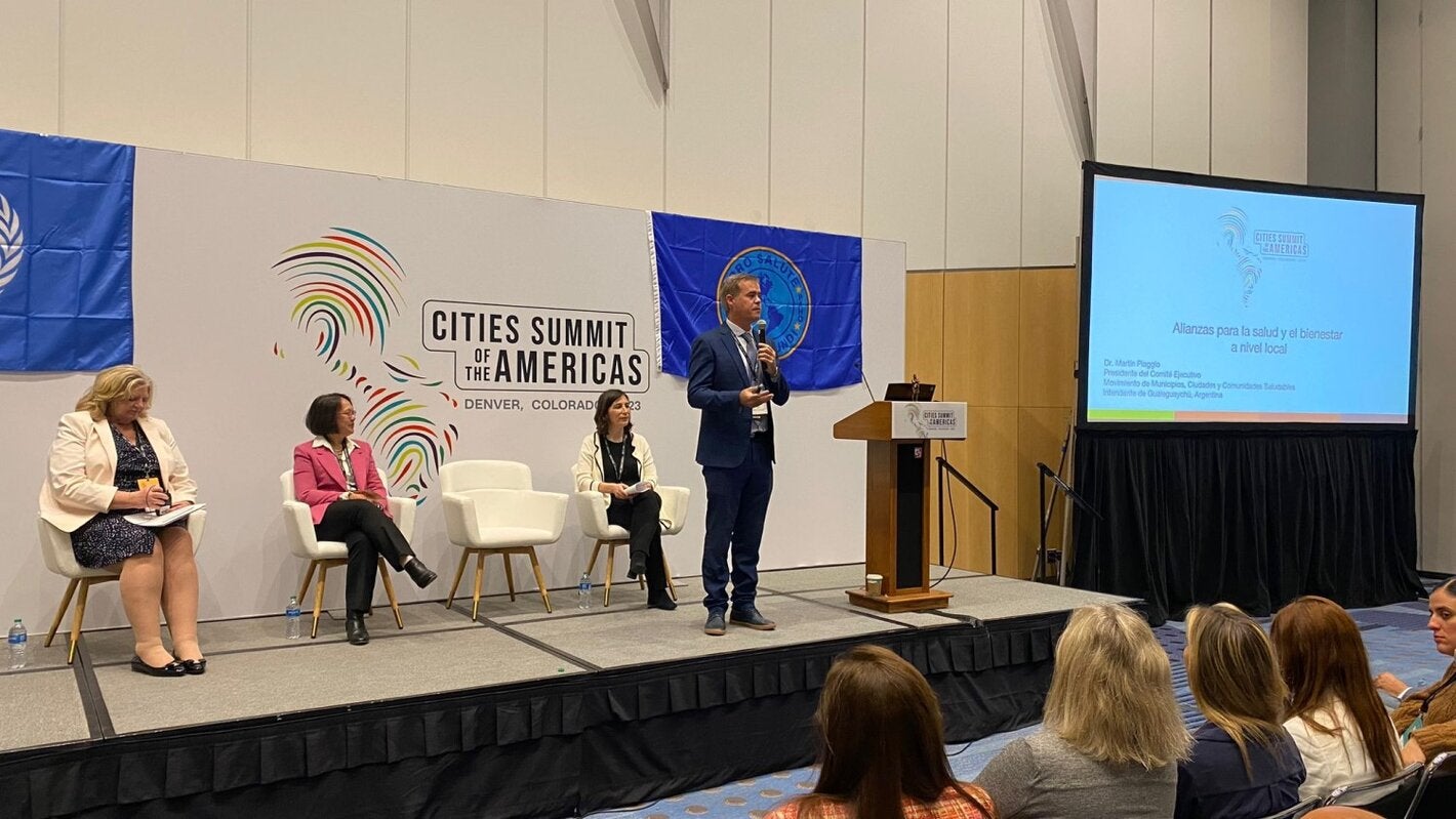 Participación de la OPS en la Cumbre de las Ciudades de Denver 2023