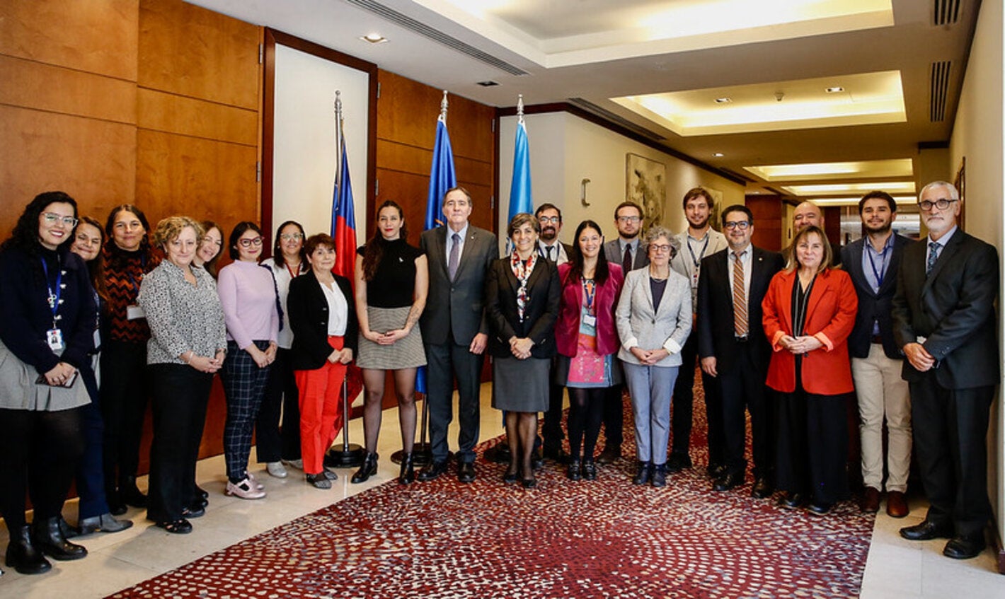 Dr. Jarbas Barbosa se reúne con máximas autoridades sanitarias de Chile 