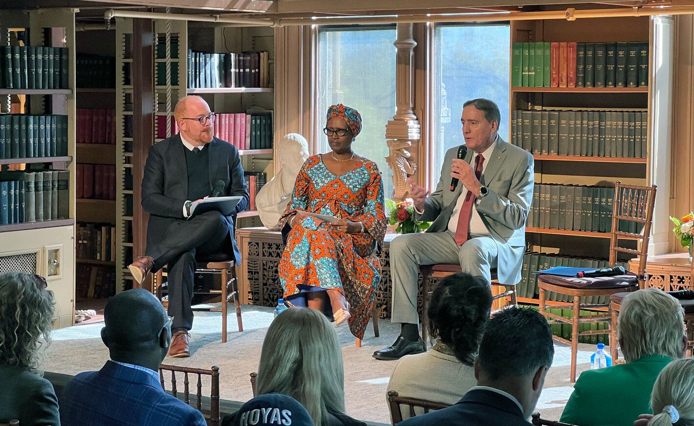 Panel discussion at Georgetwon University