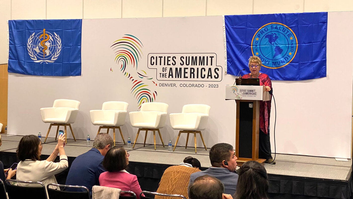 Dr. Gerry Eijkemans, director of the Department of Social and Environmental Determinants for Health Equity at PAHO