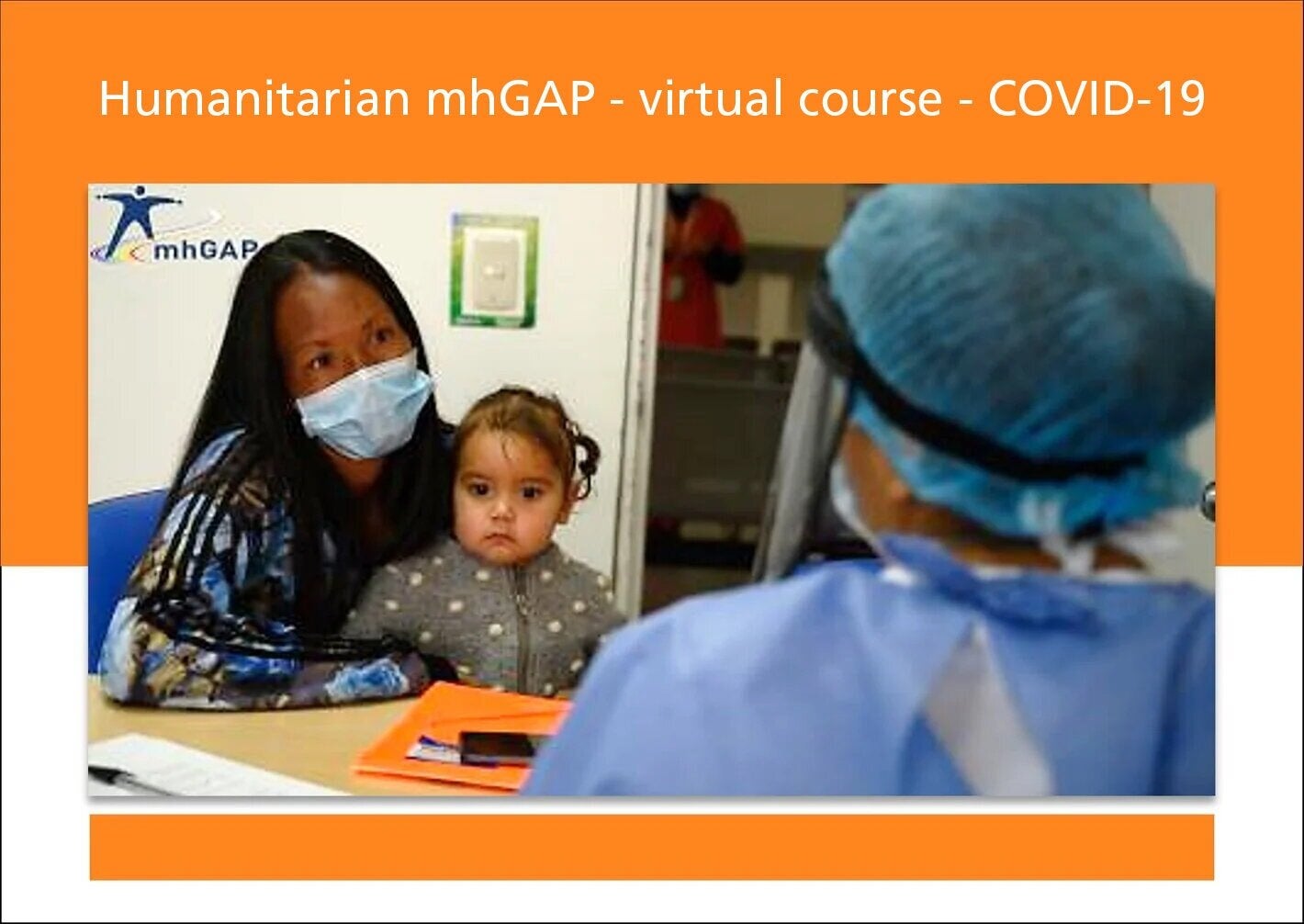 Launch of the humanitarian mhGAP virtual course
