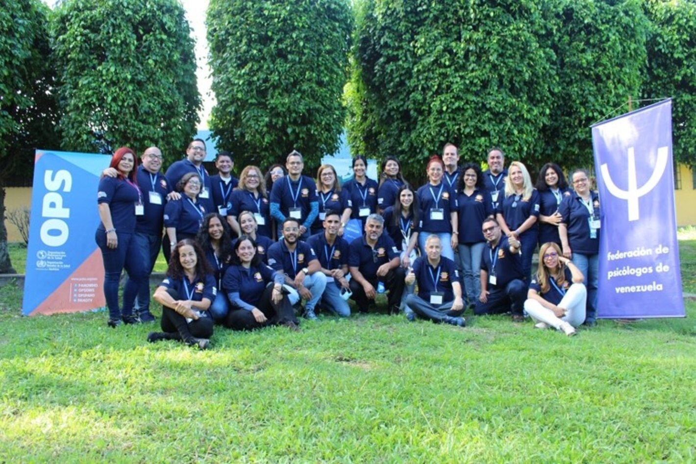 Asistentes al taller de capacitación en mhGAP, dictado por la OPS