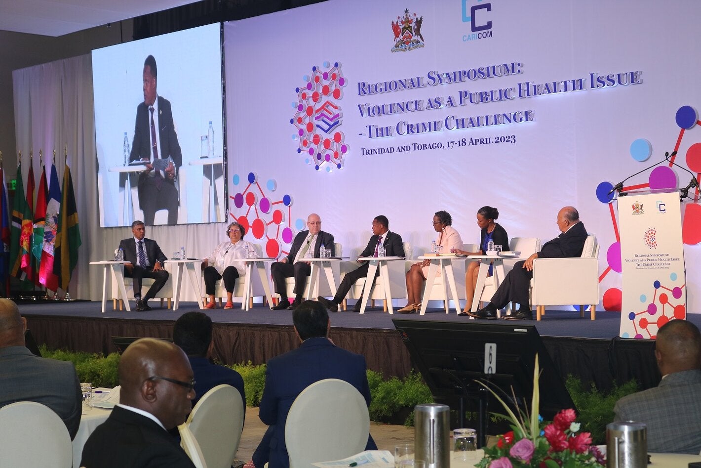 The panel for Violence as a Public Health Issue.