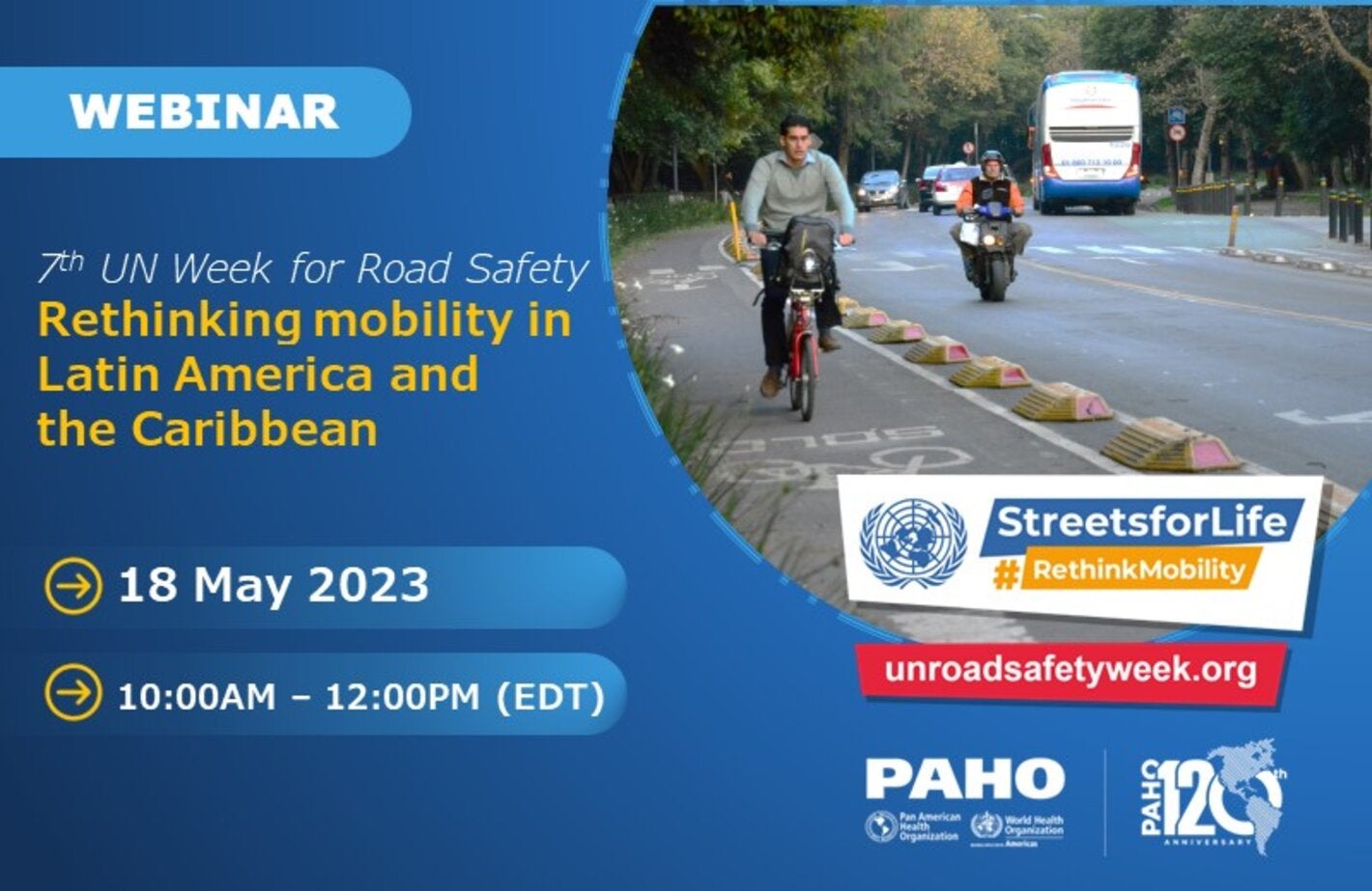 VII United Nations Week for Road Safety: Rethinking mobility in Latin America and the Caribbean 