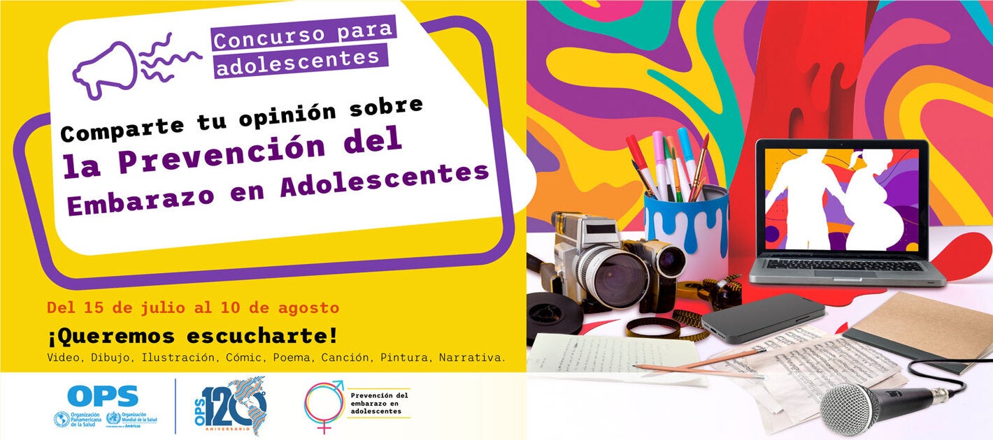 Participa en el Concurso Voces de adolescentes - Prevención del embarazo adolescente