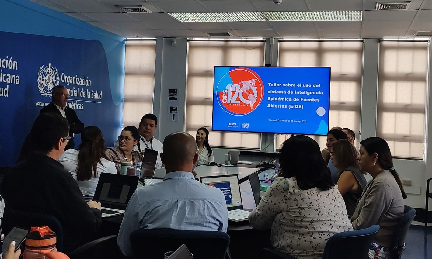 Participantes en el taller 