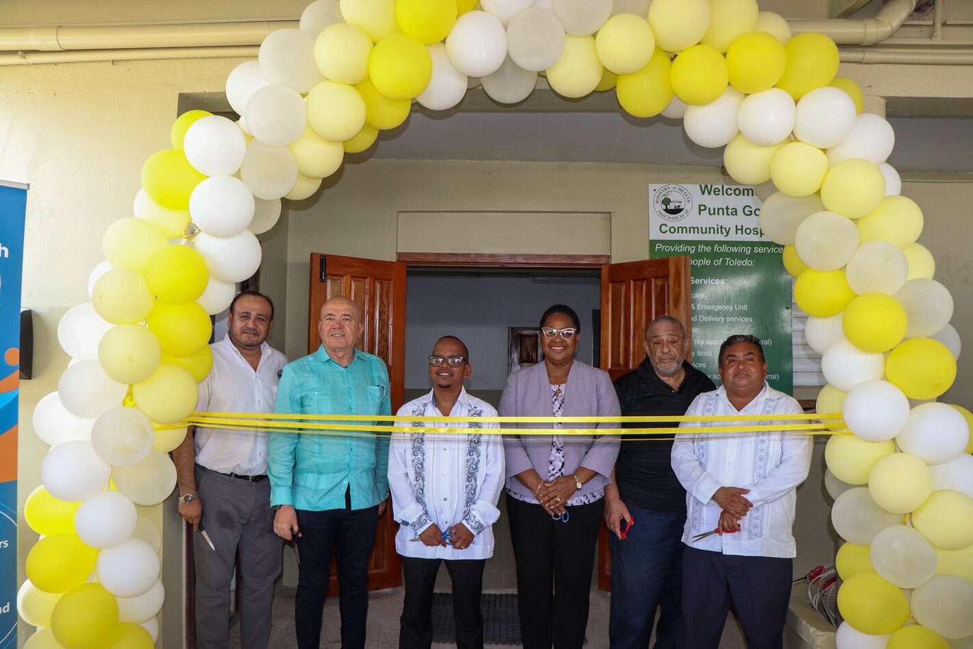 Handover of the Punta Gorda Community Hospital now a retrofitted smart health care facility