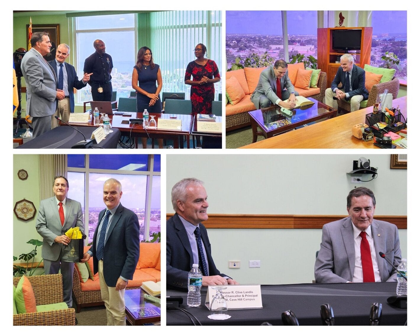 PAHO Director's Visit to University of the West Indies Cave Hill Campus