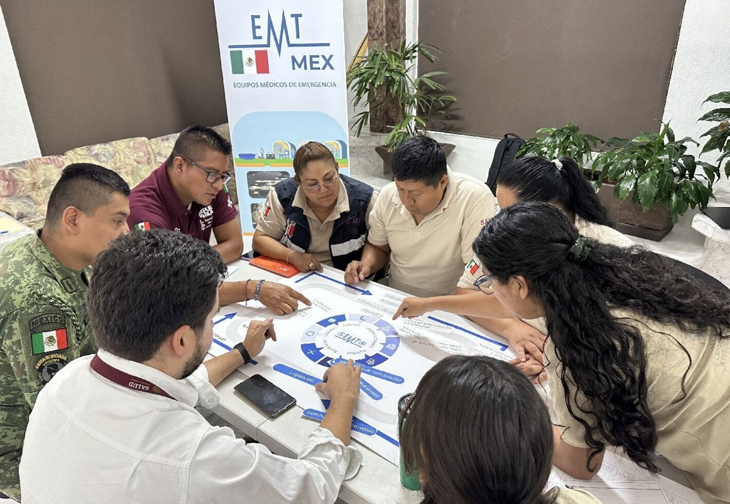 México fortalece su capacidad con Equipos Médicos de Emergencia (EMT) para dar respuesta a futuras emergencias sanitarias en el país y a escala internacional