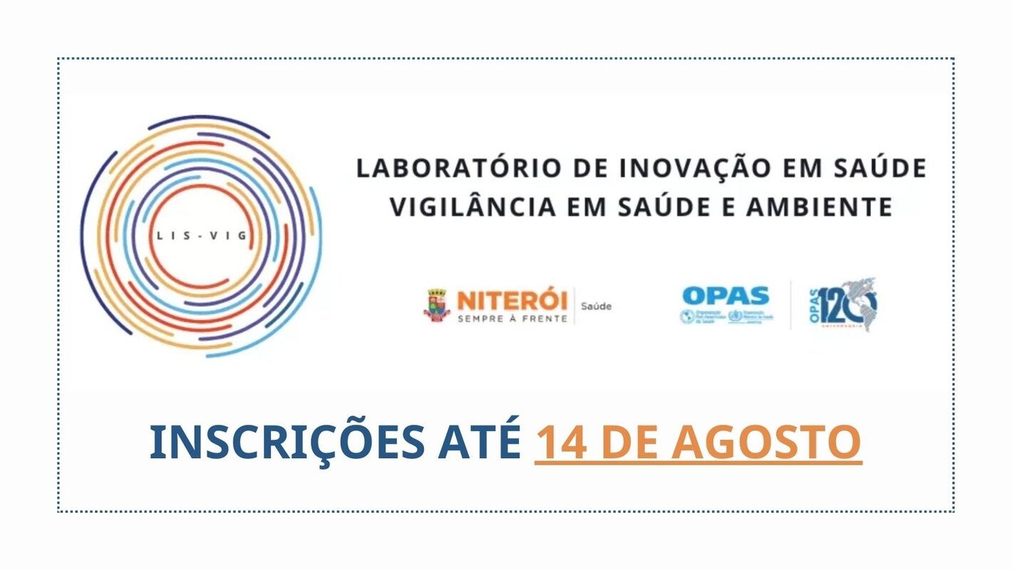 Inscrições até 14 de agosto