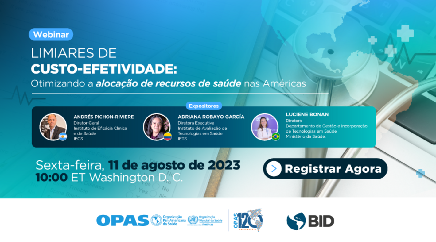 Webinar LIMIARES DE CUSTO-EFETIVIDADE: 