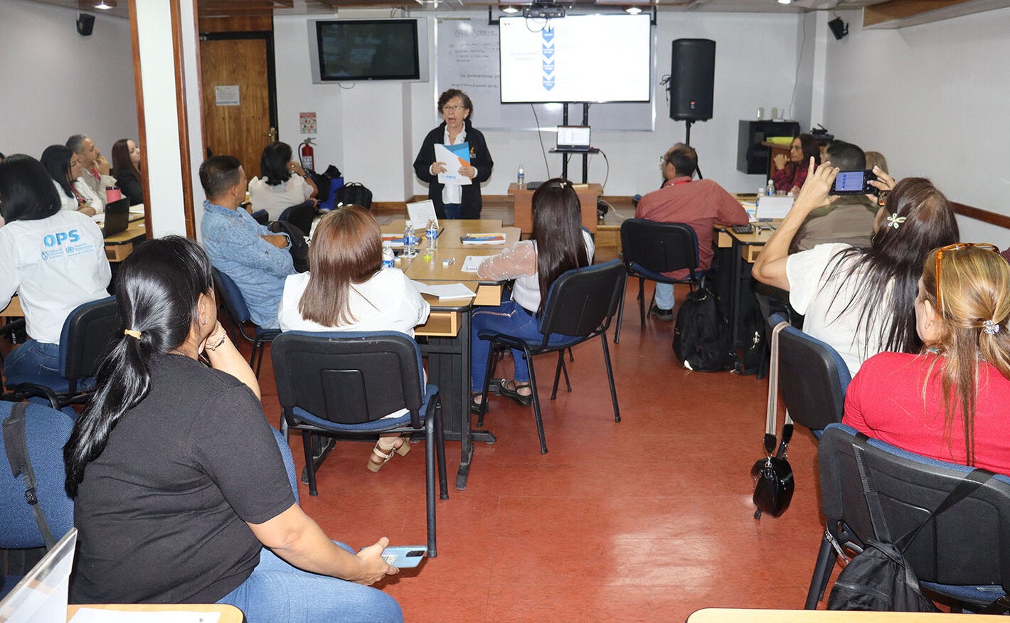 Taller de microplanificación dictado por la OPS a autoridades del MPPs
