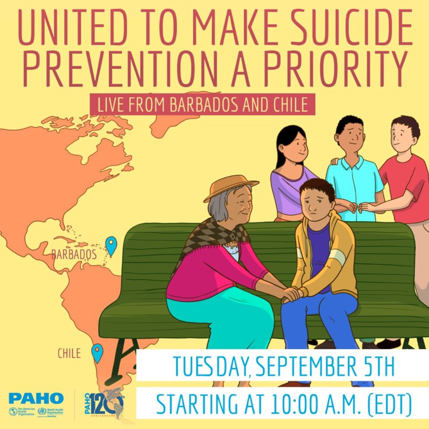 United to make suicide prevention a priority: regional event