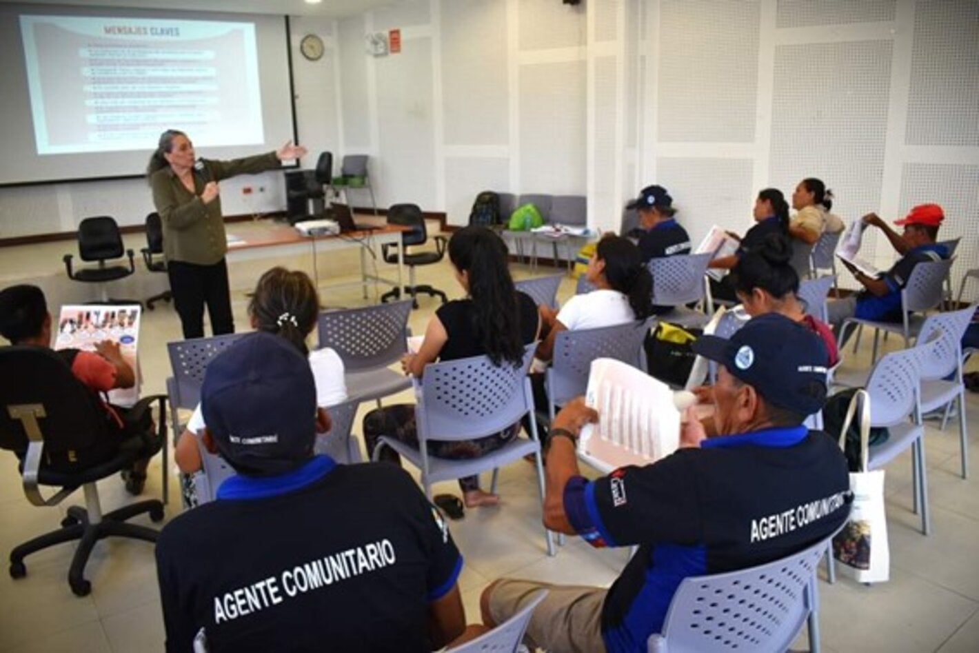 Taller para agentes comunitarios
