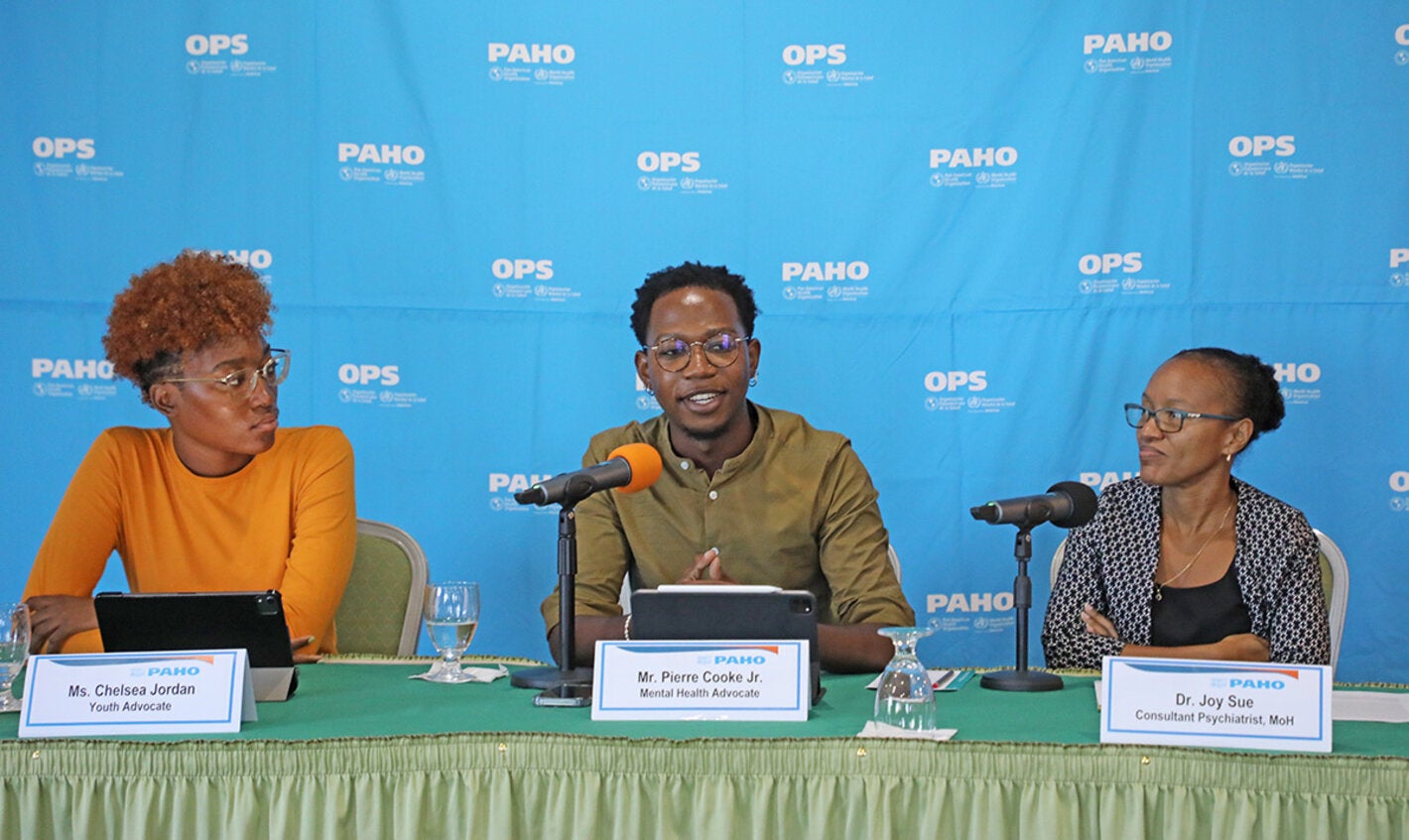 Panelists in Barbados for webinar on Suicide