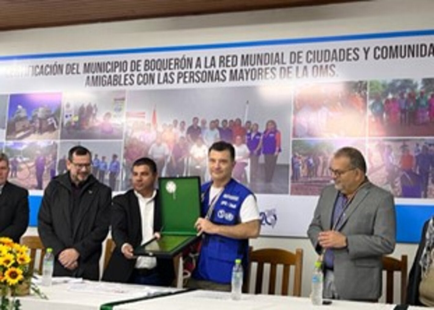 Intendente de Boquerón y Dr. Korc OPS