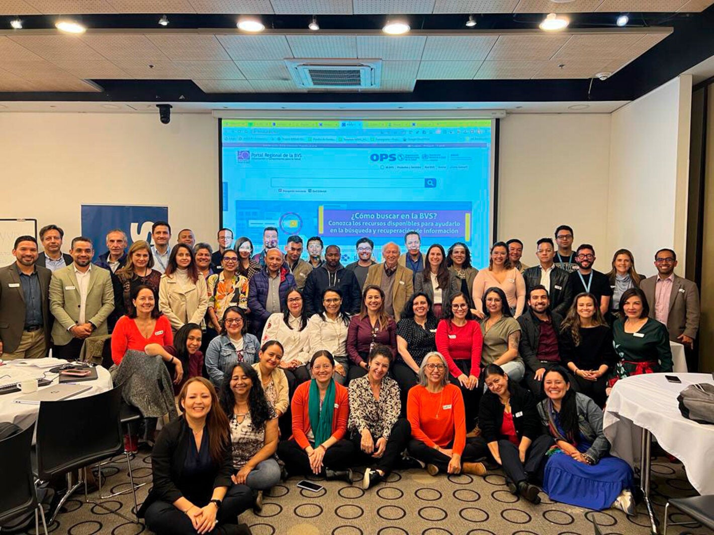 Taller sobre creación de mapas de evidencia para la toma de decisiones en políticas de salud pública