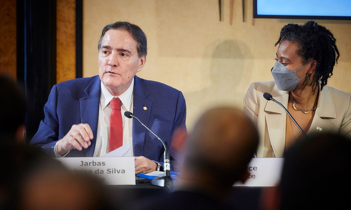 Dr. Barbosa at the World Health Summit in Berlin