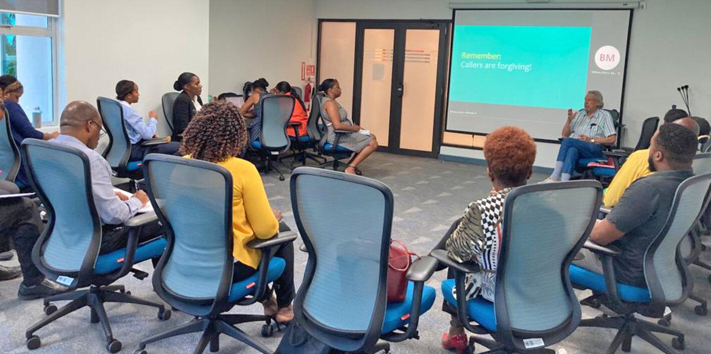 Training of hotline workers in Barbados