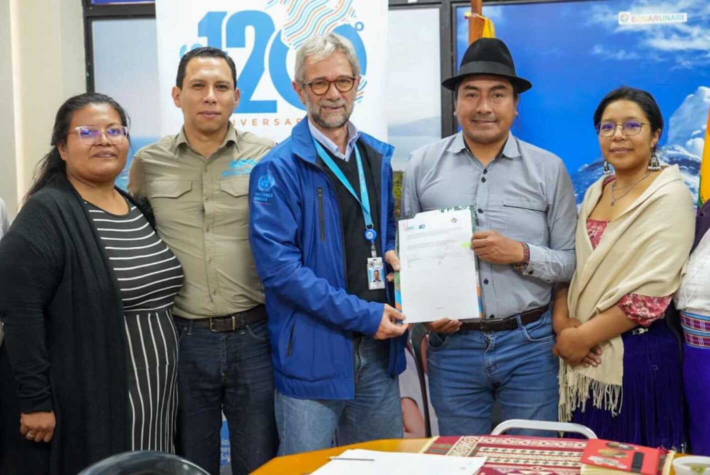 OPS/OMS potenciará trabajo con pueblos y nacionalidades del Ecuador mediante convenio con CONAIE 