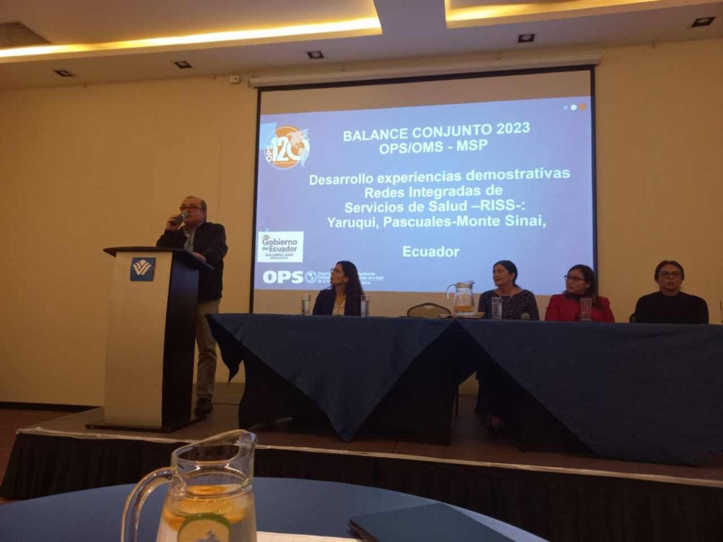 Ecuador fortalece la implementación de Redes Integradas de Servicios de Salud