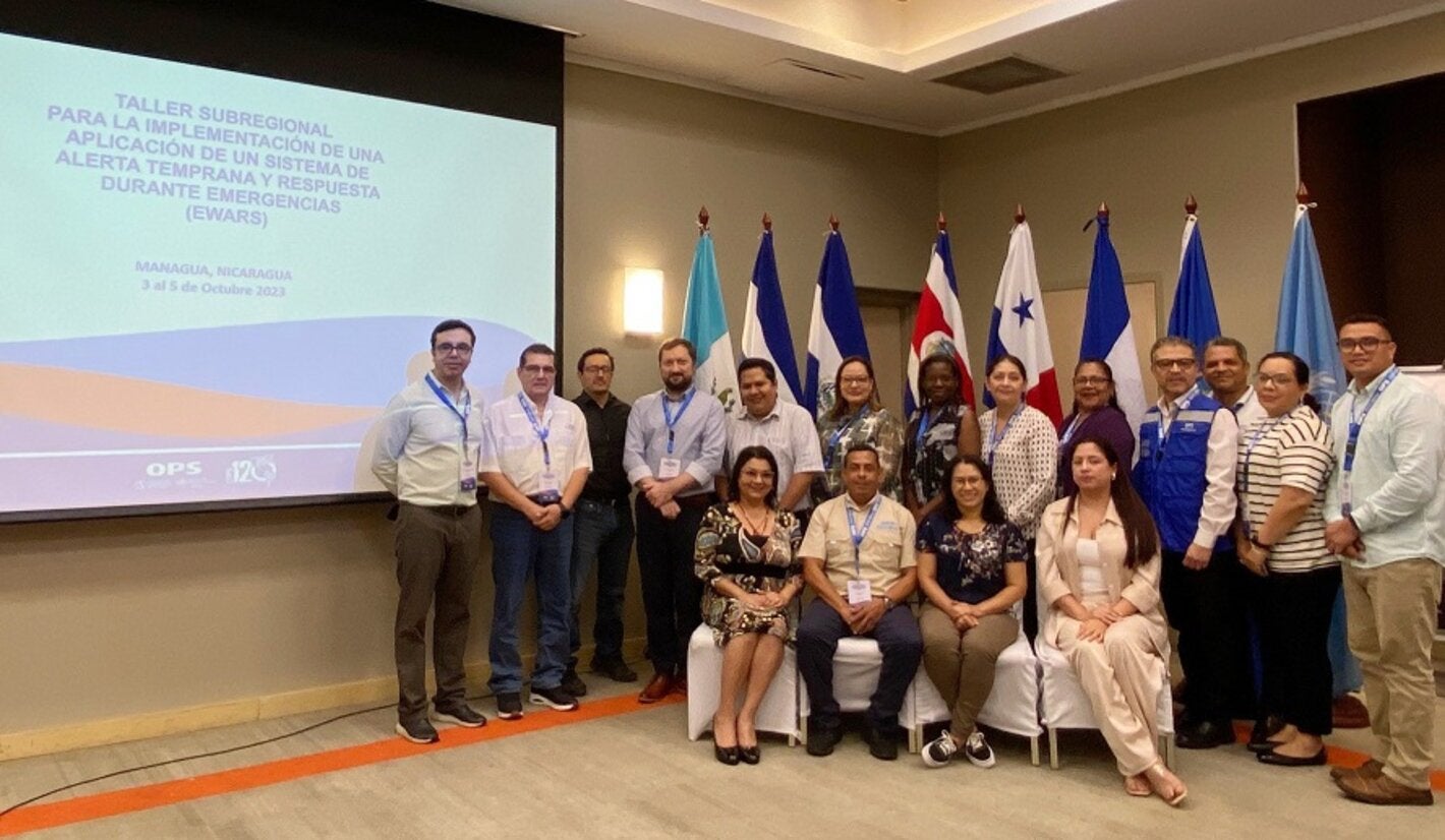 Nicaragua anfitrión de Taller EWARS 