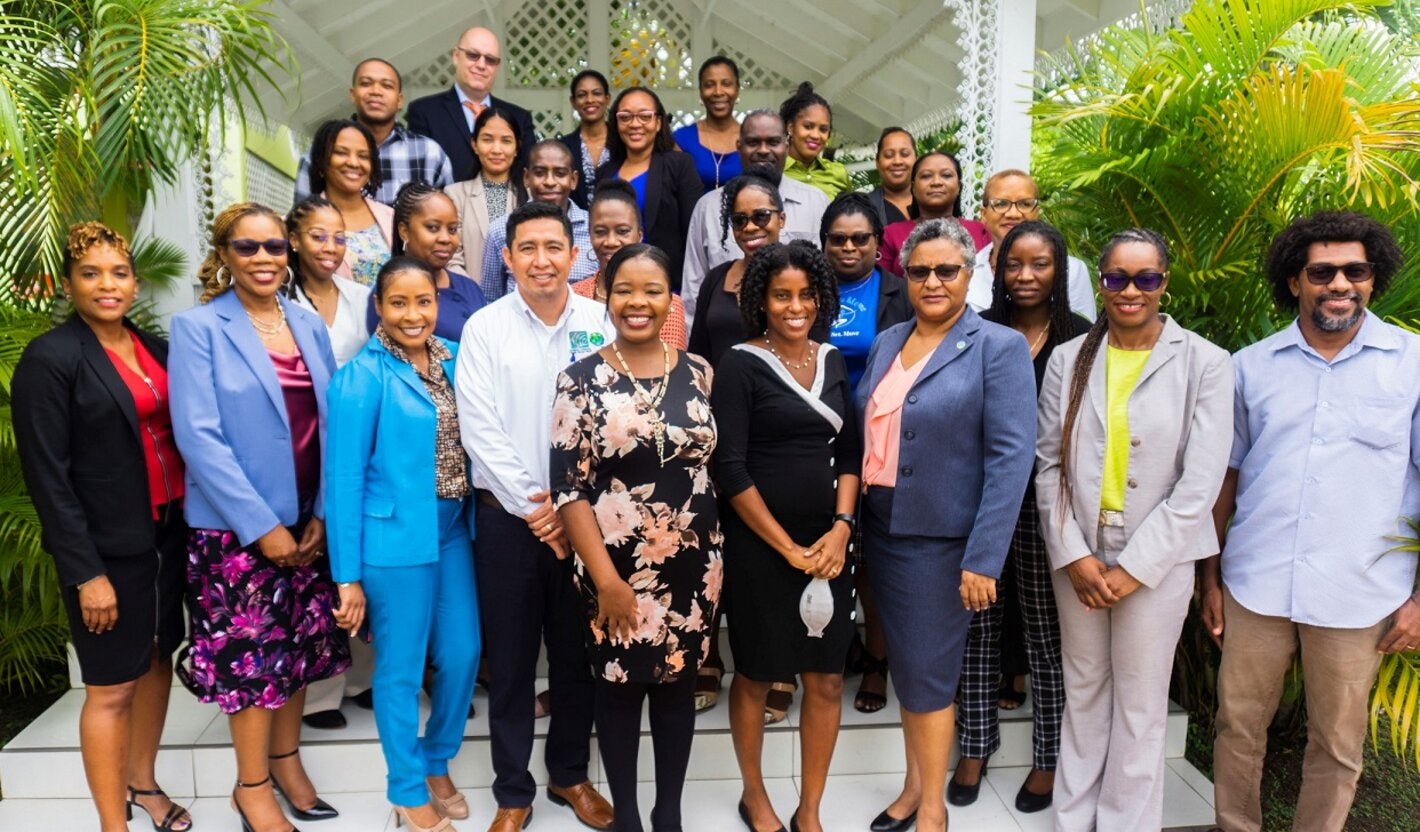 Facilitators and participants of the H-NAP Validation Meeting held in Saint Lucia.