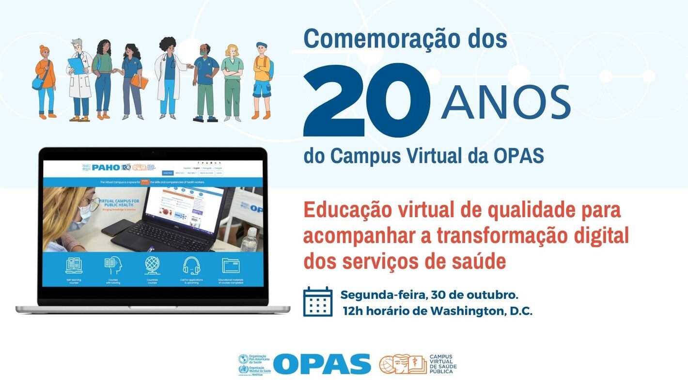 20 anos Campus Virtual OPAS