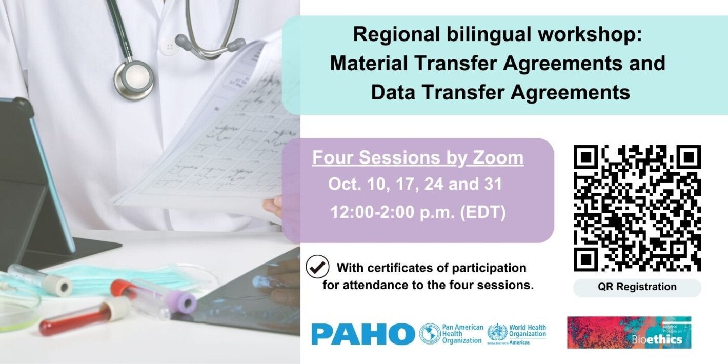 Regional bilingual workshop: Material Transfer Agreements and Data Transfer Agreements