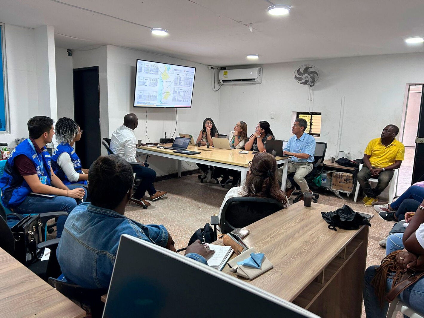 Visita de referencia para la formación THS Chocó