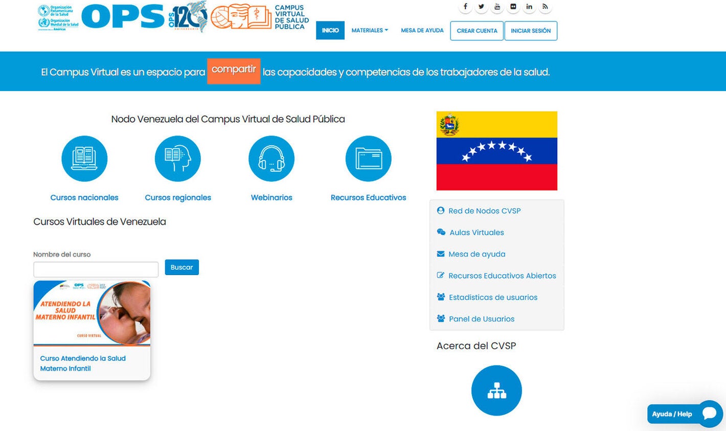 El campus virtual es una herramienta fundamental para la formación del personal sanitario