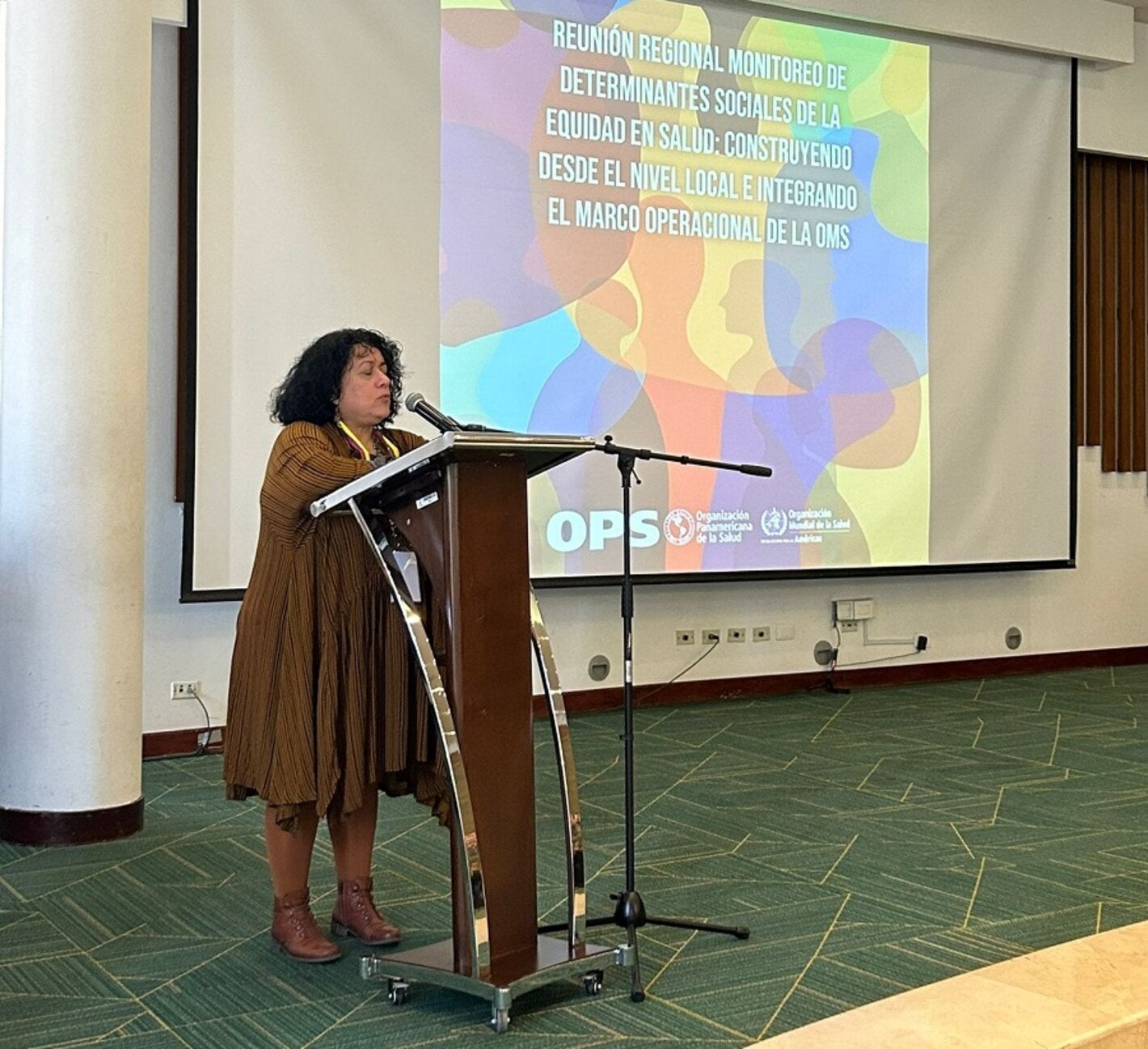 Evento sobre monitoreo de los determinantes sociales de la salud