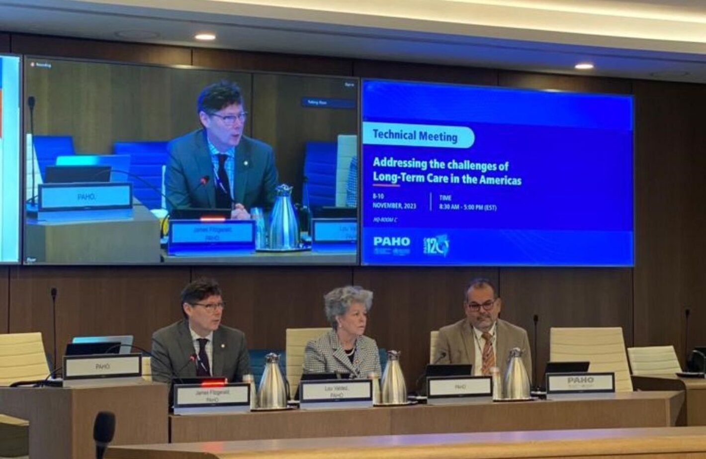 Reunión cuidados a largo plazo