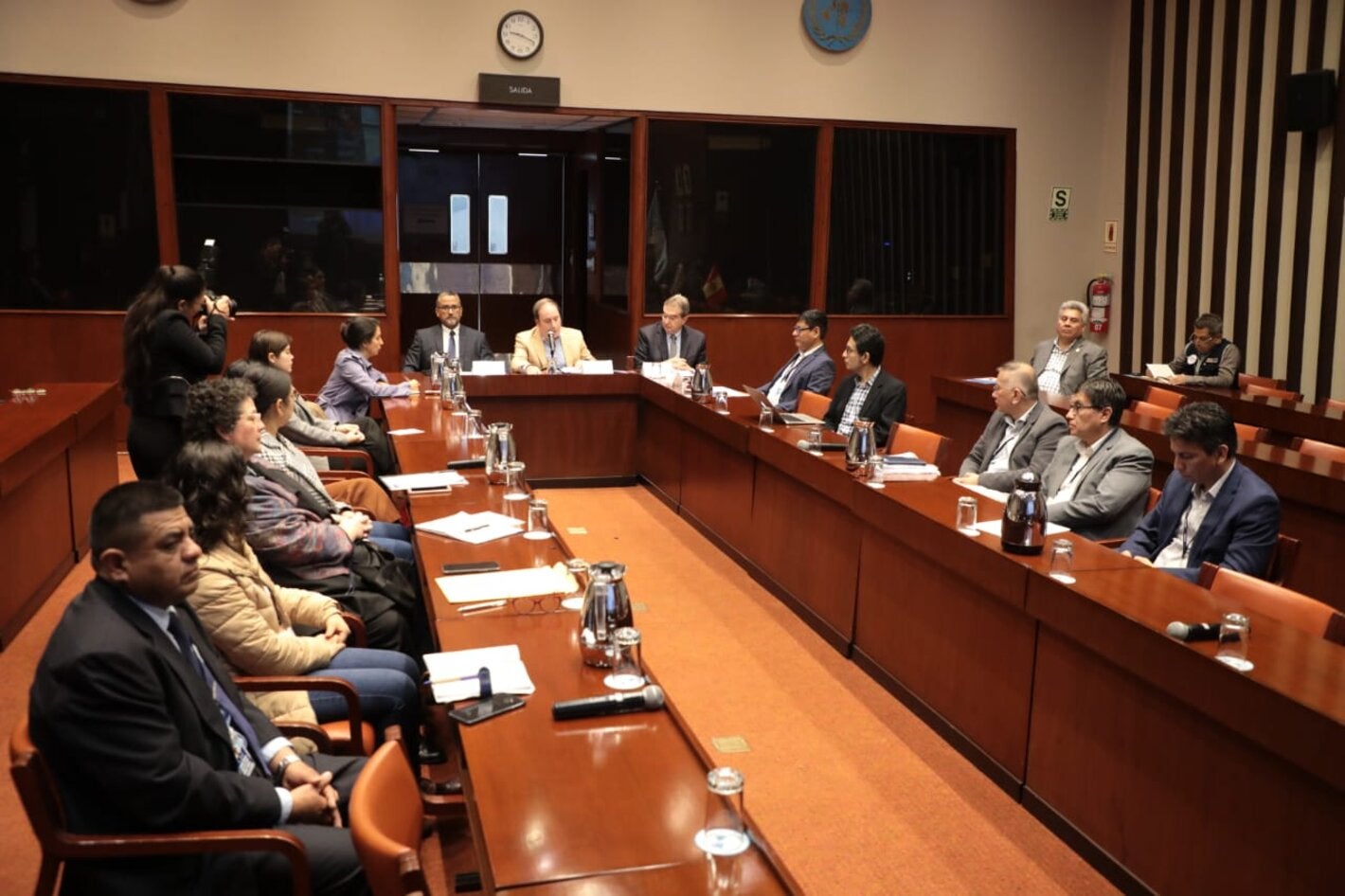 Asistentes al evento