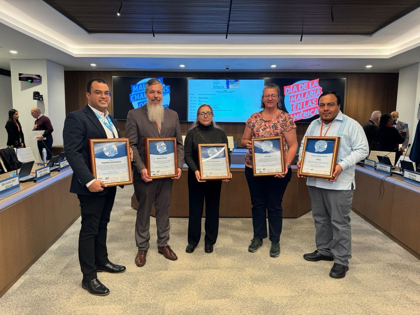 La OPS premia a la República Dominicana “Campeona de Las Américas” por lucha contra la malaria