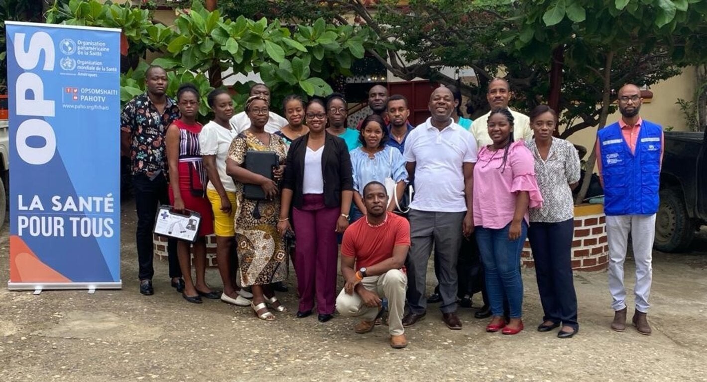 Personnels de sante en Haiti