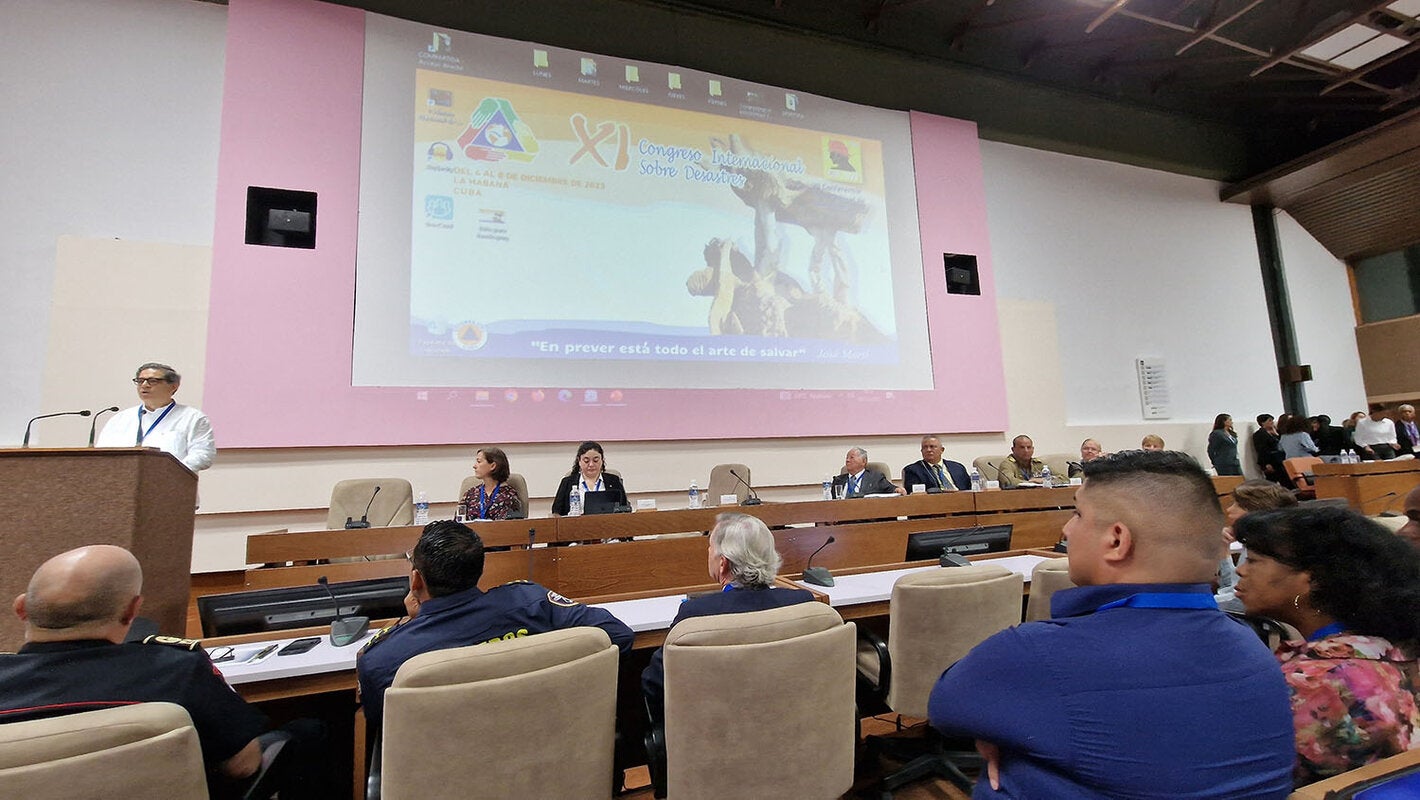 Inauguración XI Congreso Internacional de Desastres