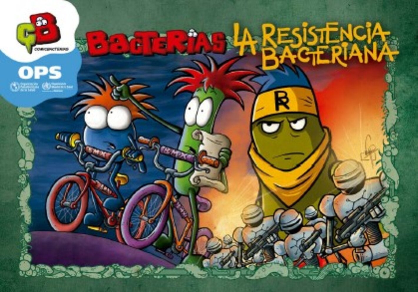 comic bacterias