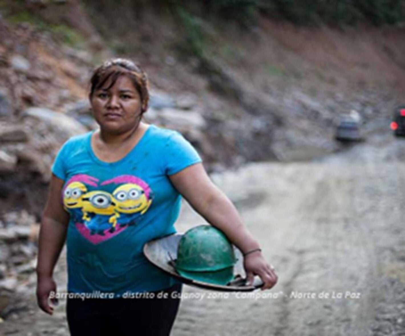 Mujer minera - mercurio
