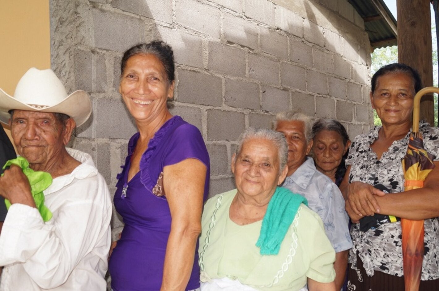 Adultos mayores en Honduras