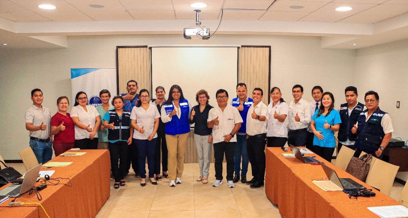 PAHO and the Regional Health Management of Loreto committed to the elimination of trachoma