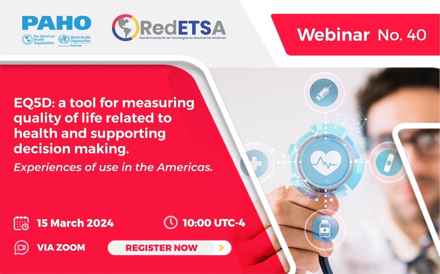 EQ5D: a tool for measuring quality of life related to health and supporting decision making. Experiences of use in the Americas