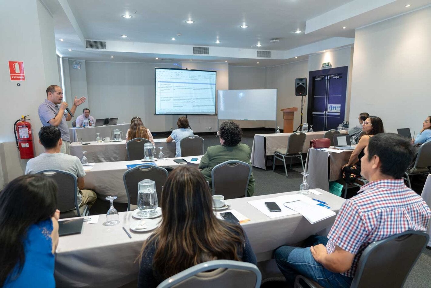 Participantes del evento