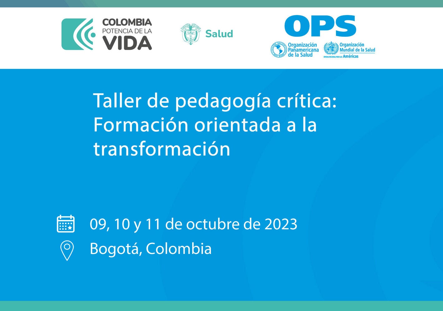 Taller de pedagogía crítica. Formación orientada a la transformación