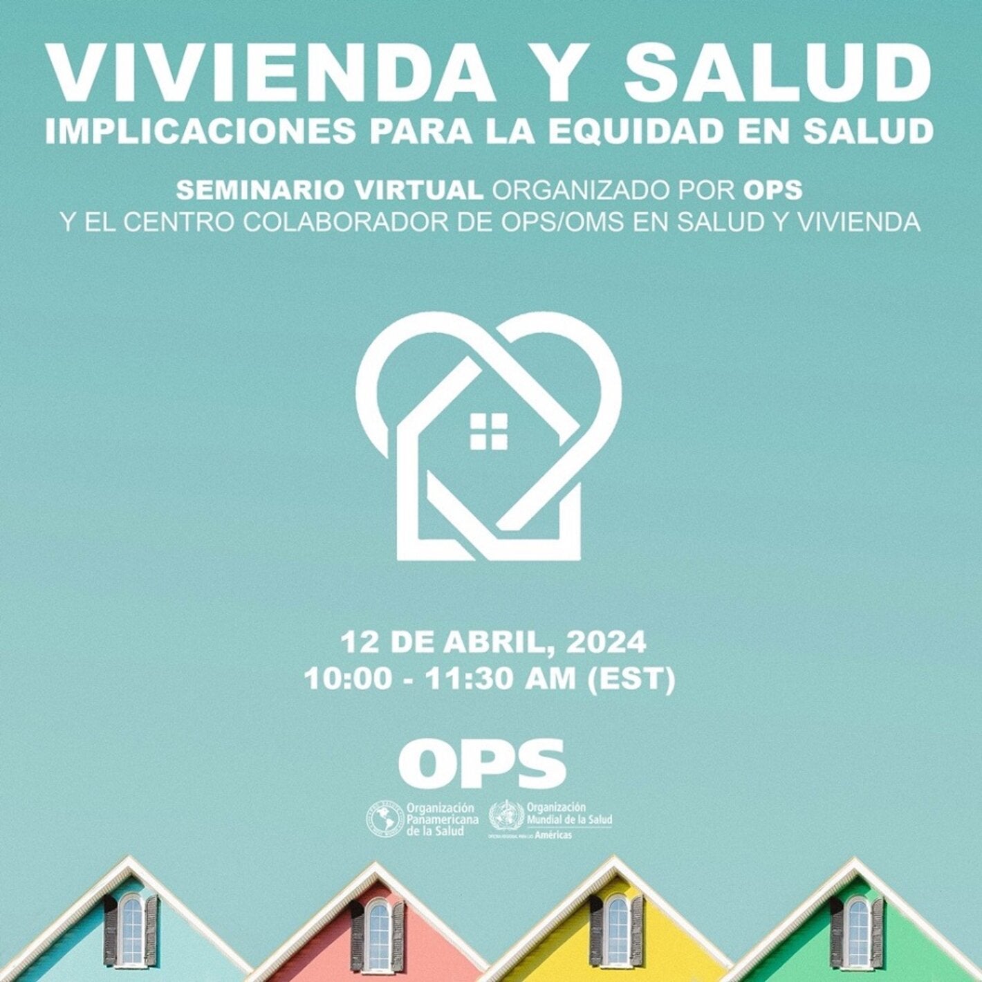 Cartel evento Vivienda y Salud