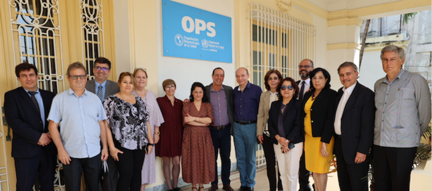 OPS realiza misión técnica a Cuba para exploración de oportunidades de cooperación técnica para el fortalecimiento del sistema regulatorio y las capacidades de innovación y producción de tecnologías sanitarias