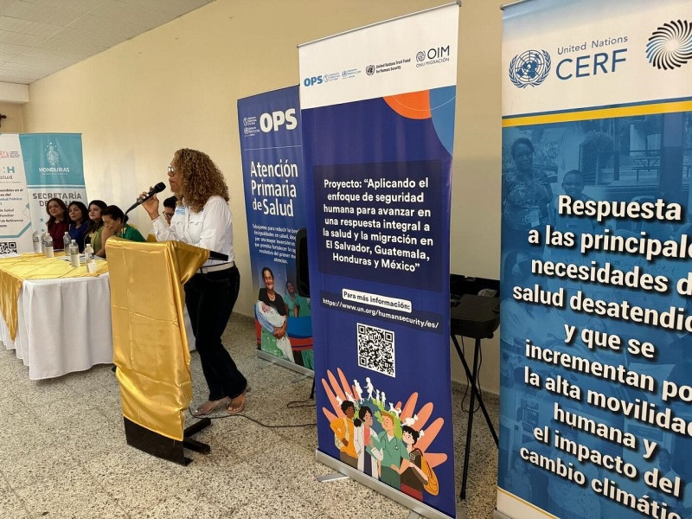 Representante Honduras se dirige a los ESFAM en Danlí