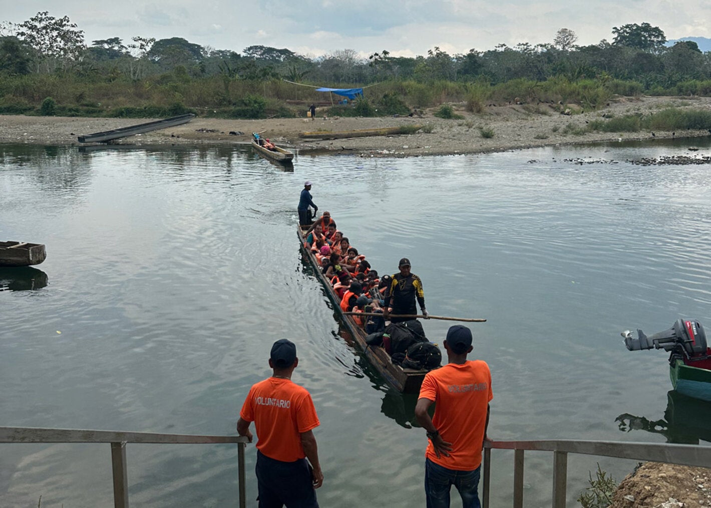 Migración por el tapón del Darién