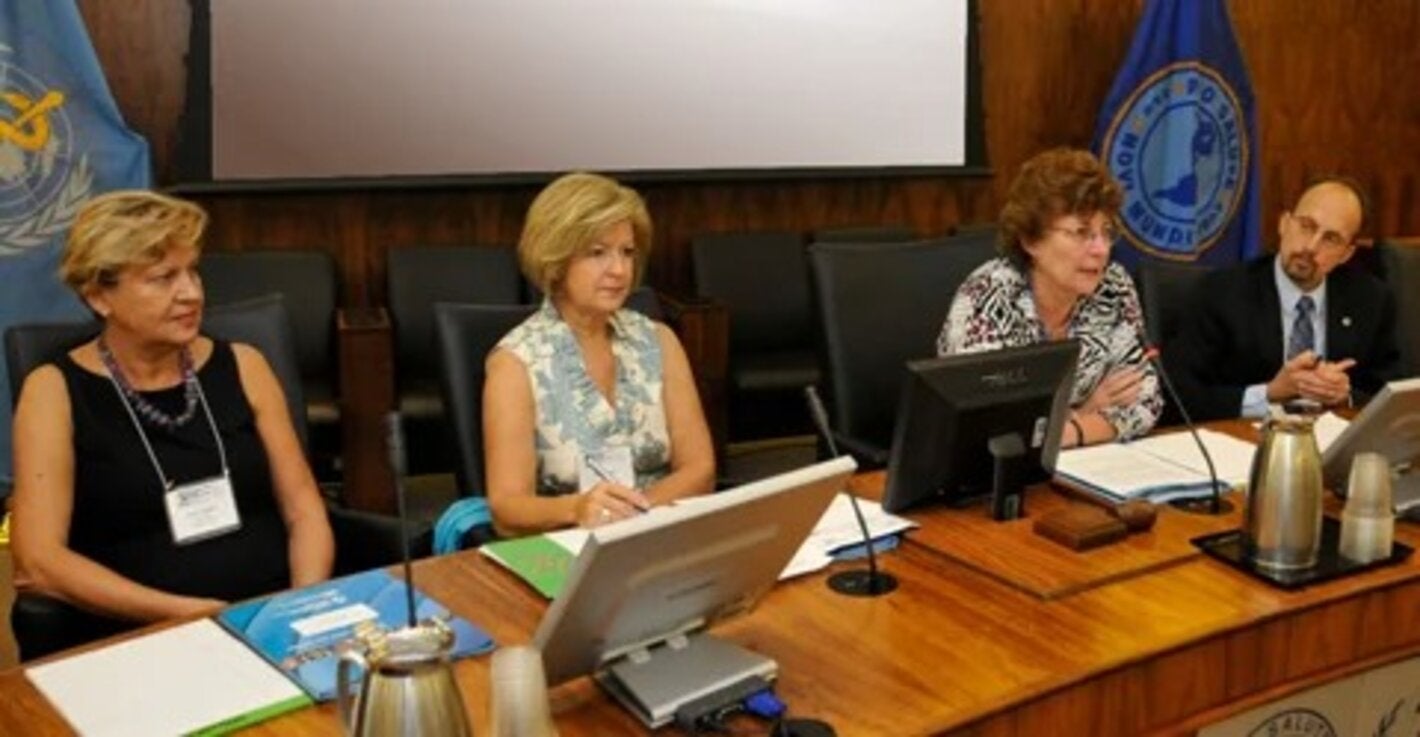 PAHO director at the debate